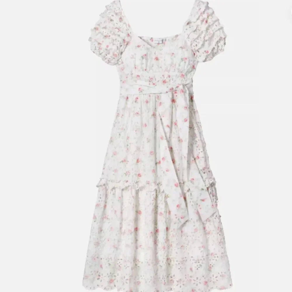 LoveShackFancy x Target Clementine Eyelet Dress Size 2 - Picture 6 of 6